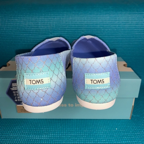 TOM’s Alpargata Multi Iridescent Mermaid Scales Print - Picture 4 of 6